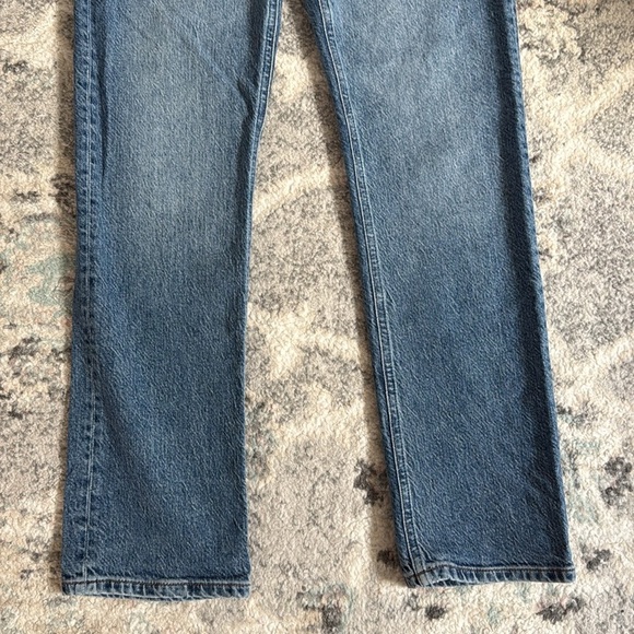 Reformation The Liza High Rise Straight Jeans in Laguna Wash - Picture 4 of 14
